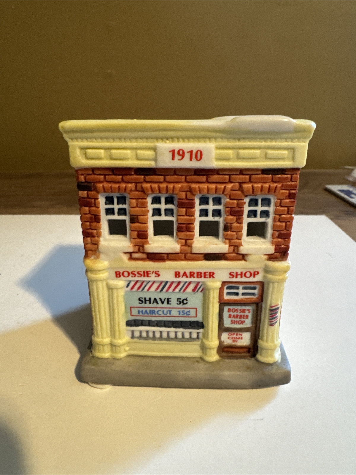 Vintage Lot Of 7 Home Town America Collection Buildings Porcelain 1990s