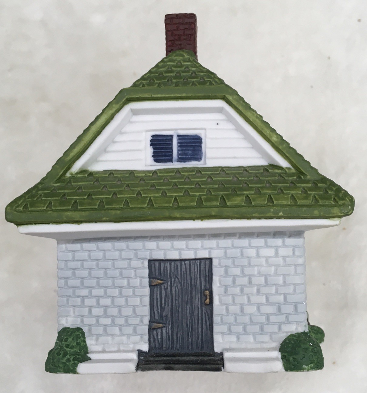 Gibson Co. “Dyer Railroad Depot” Lighted House W/Cord, Card c5