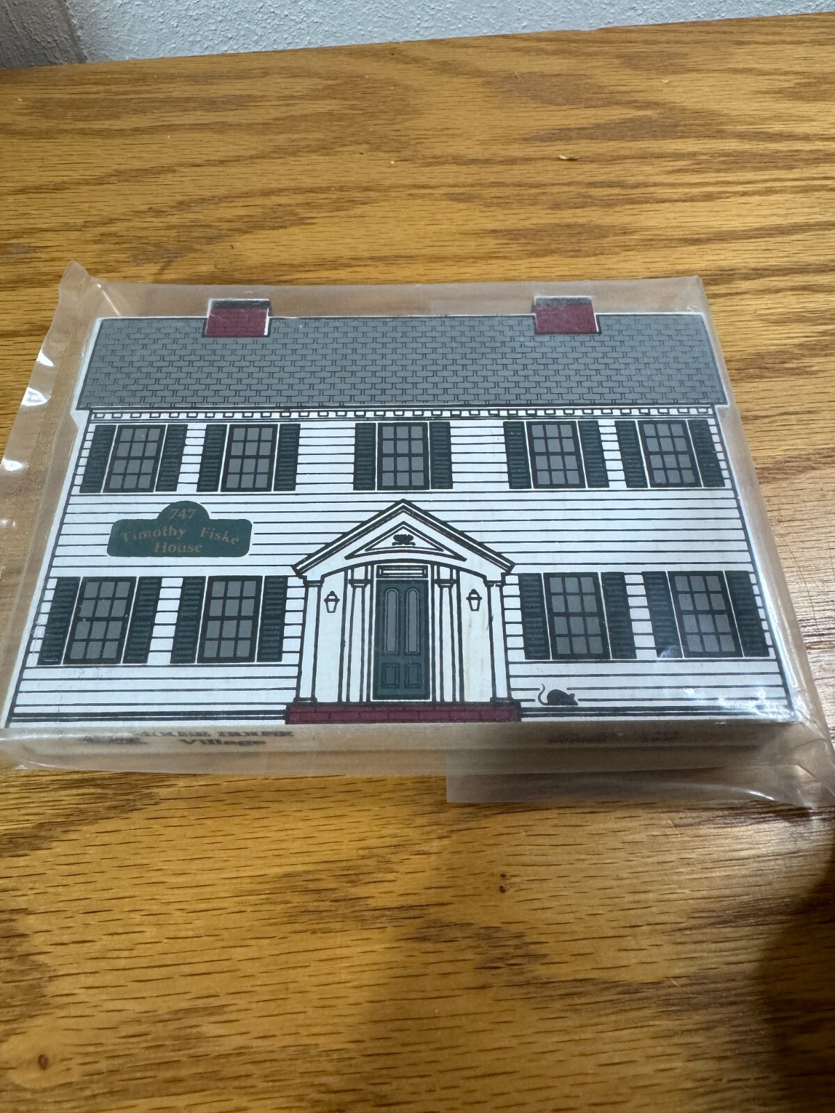 Holliston Ma Timothy Fiske House Mouse House Village 1991