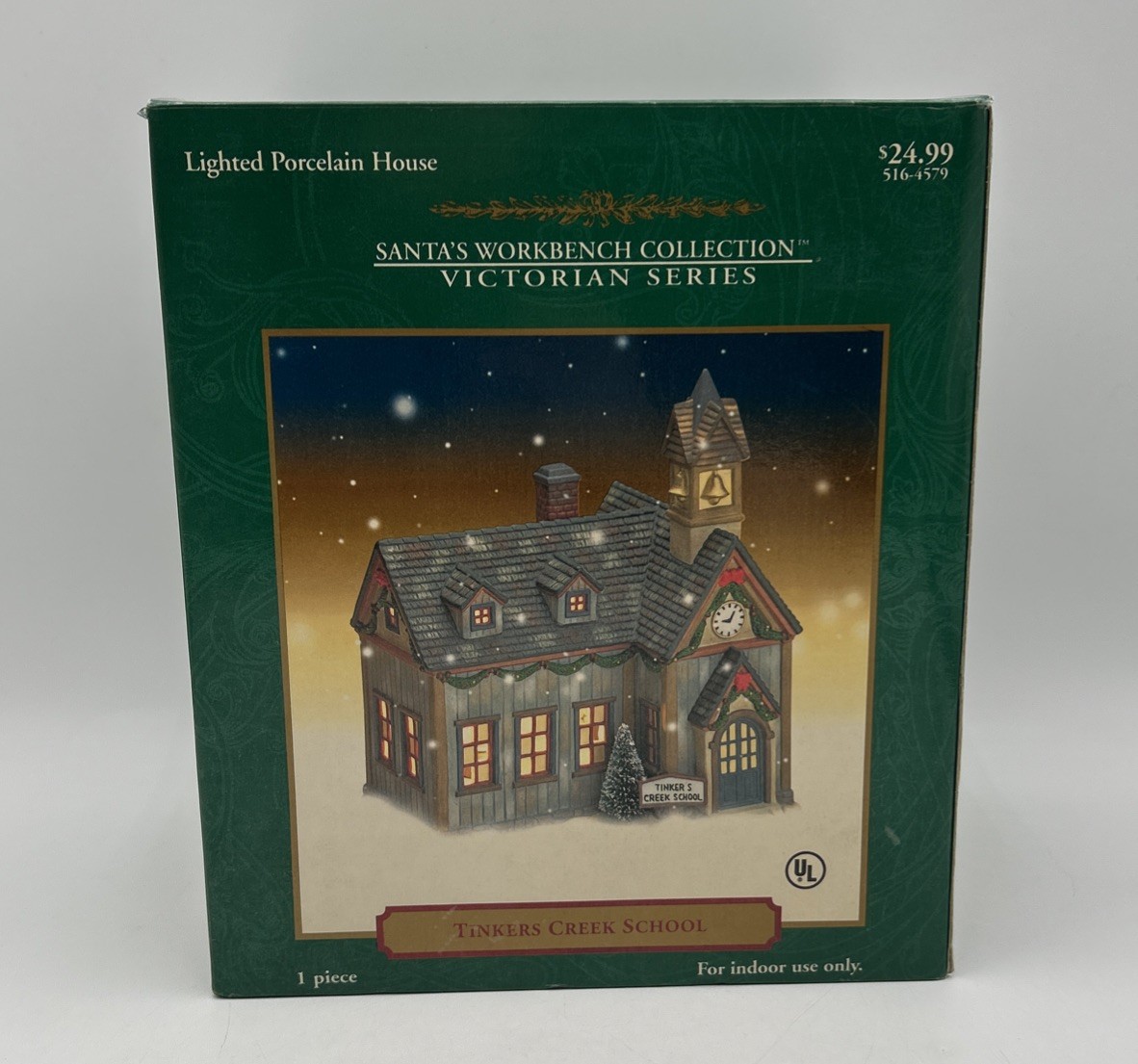 Santa’s Workbench Collection Victorian Series Tinkers Creek School Vintage