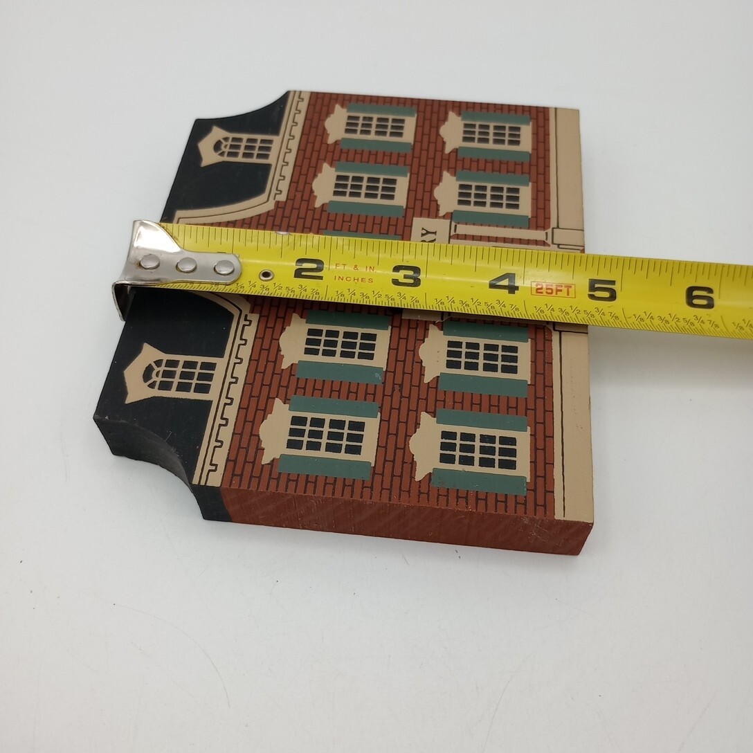 Cats Meow 1987 Main Street Series Lot of 3 Library Post Office Museum Retired