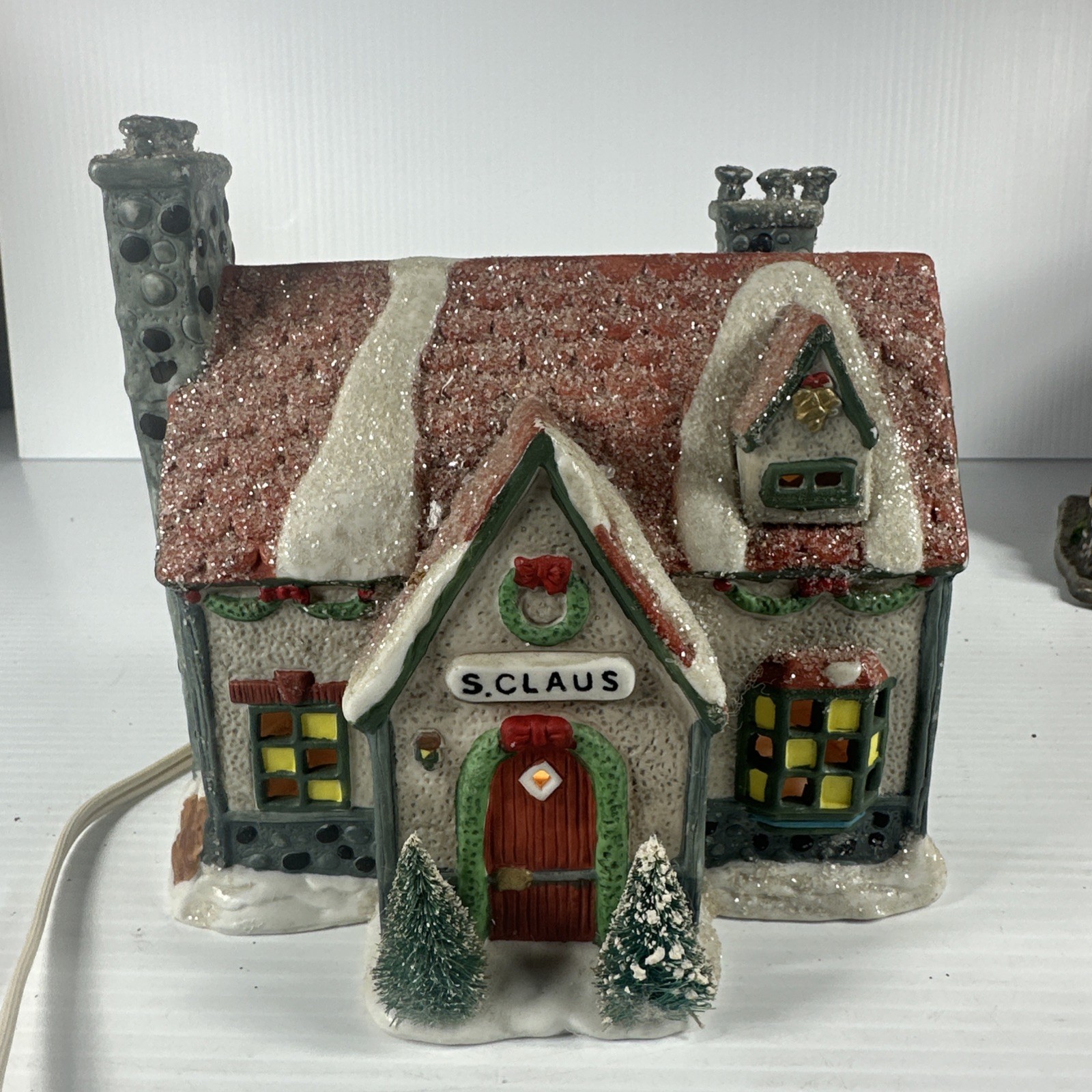 Prellique Designs Santa S Claus House Kringle Town 1993 Limited Edition