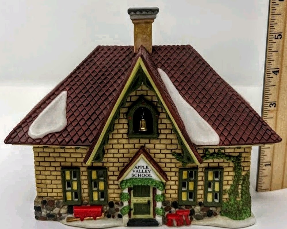 Department 56 “Apple Valley School”