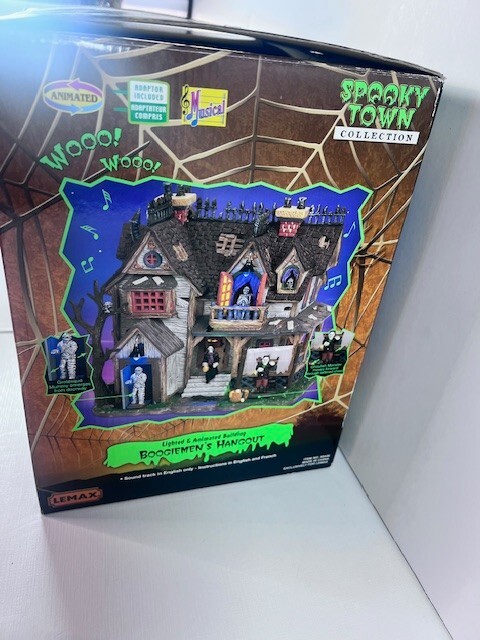 Lemax Spooky Town Boogiemen’s Hangout #65438 2006 Retired Read Description
