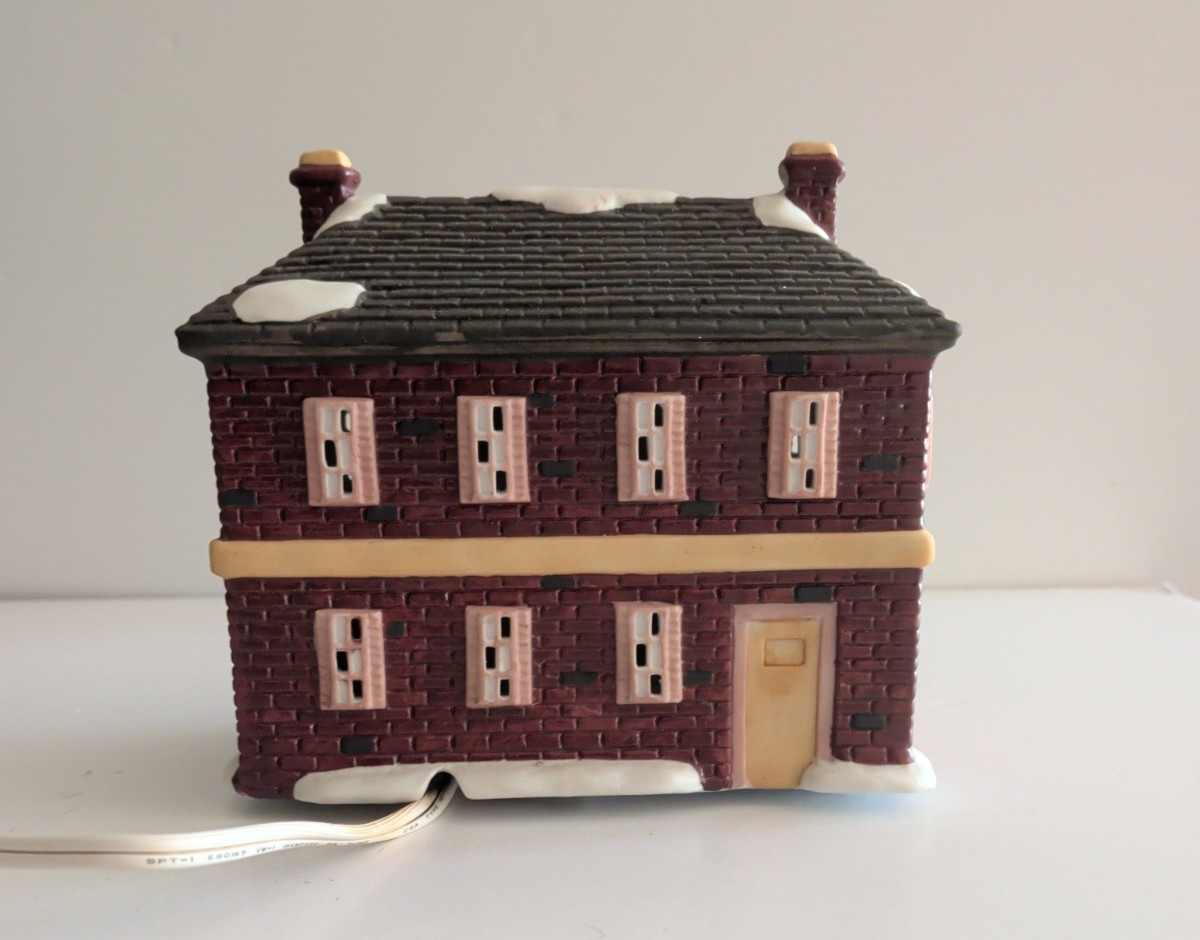 Christmas Village House “Scrooge & Marley’s Counting House” by Seymour Mann