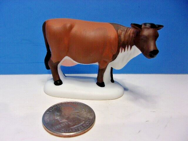 Dept 56 Heritage Village Farm Animals Accessories #56588 Replacement Brown COW