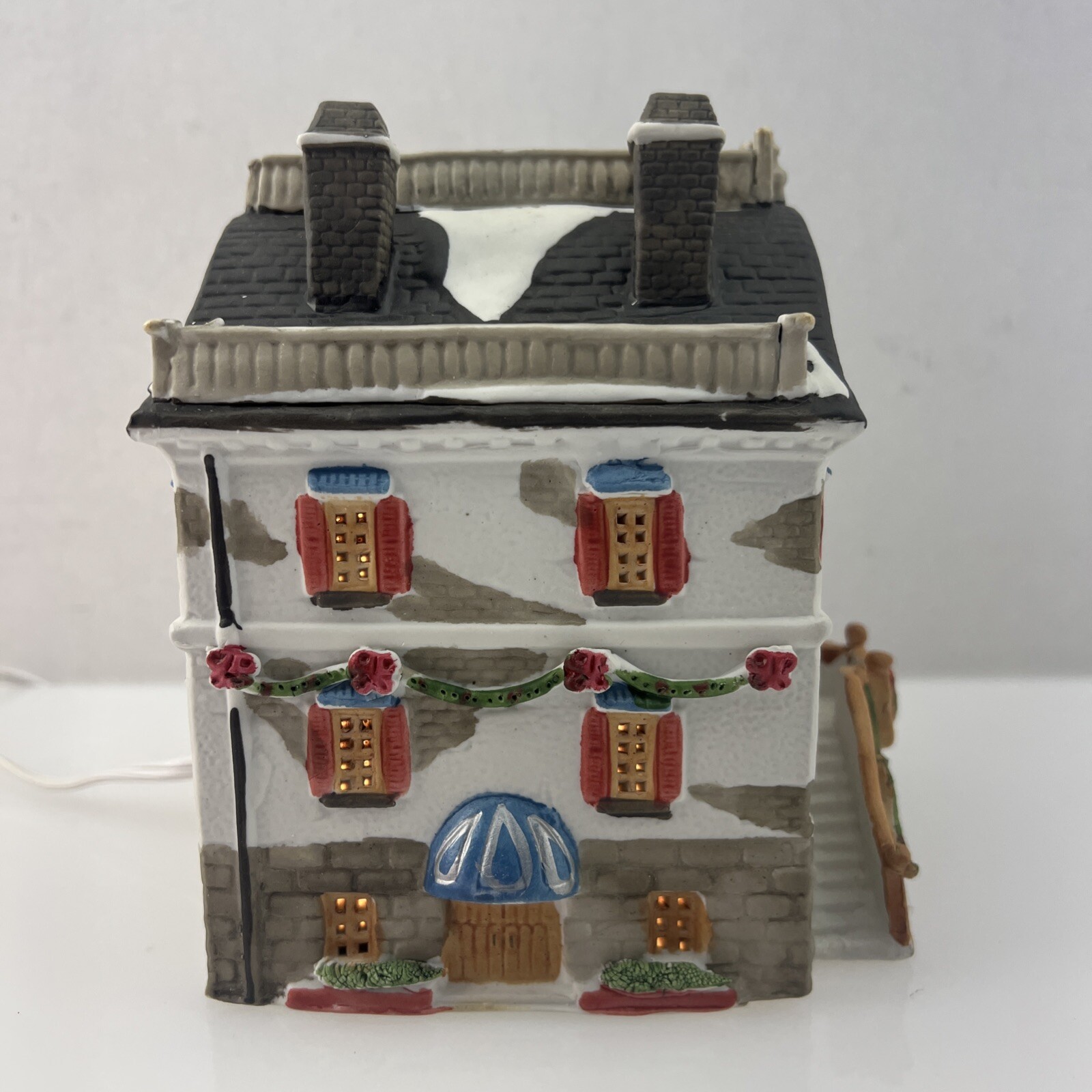 Lemax Hand Painted Lighted Porcelain Furniture Store Village House Box/Packing