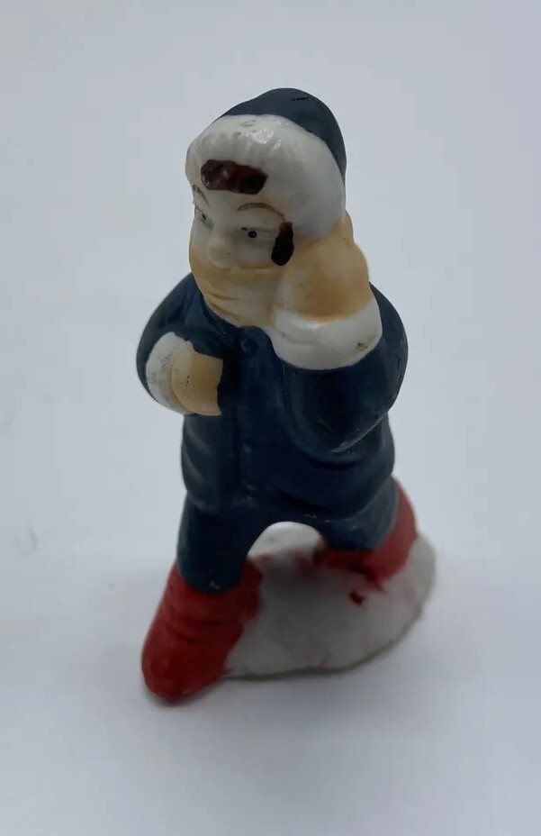 Dickens Collectables Christmas Village Accessory GIRL FIGURINE Dollhouse F49
