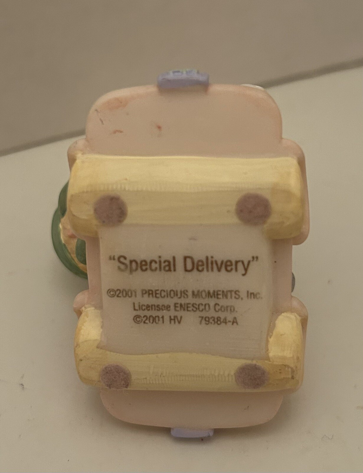 Precious Moments ~ 2001 Christmas Hawthorne Village ~ Special Delivery Mailman