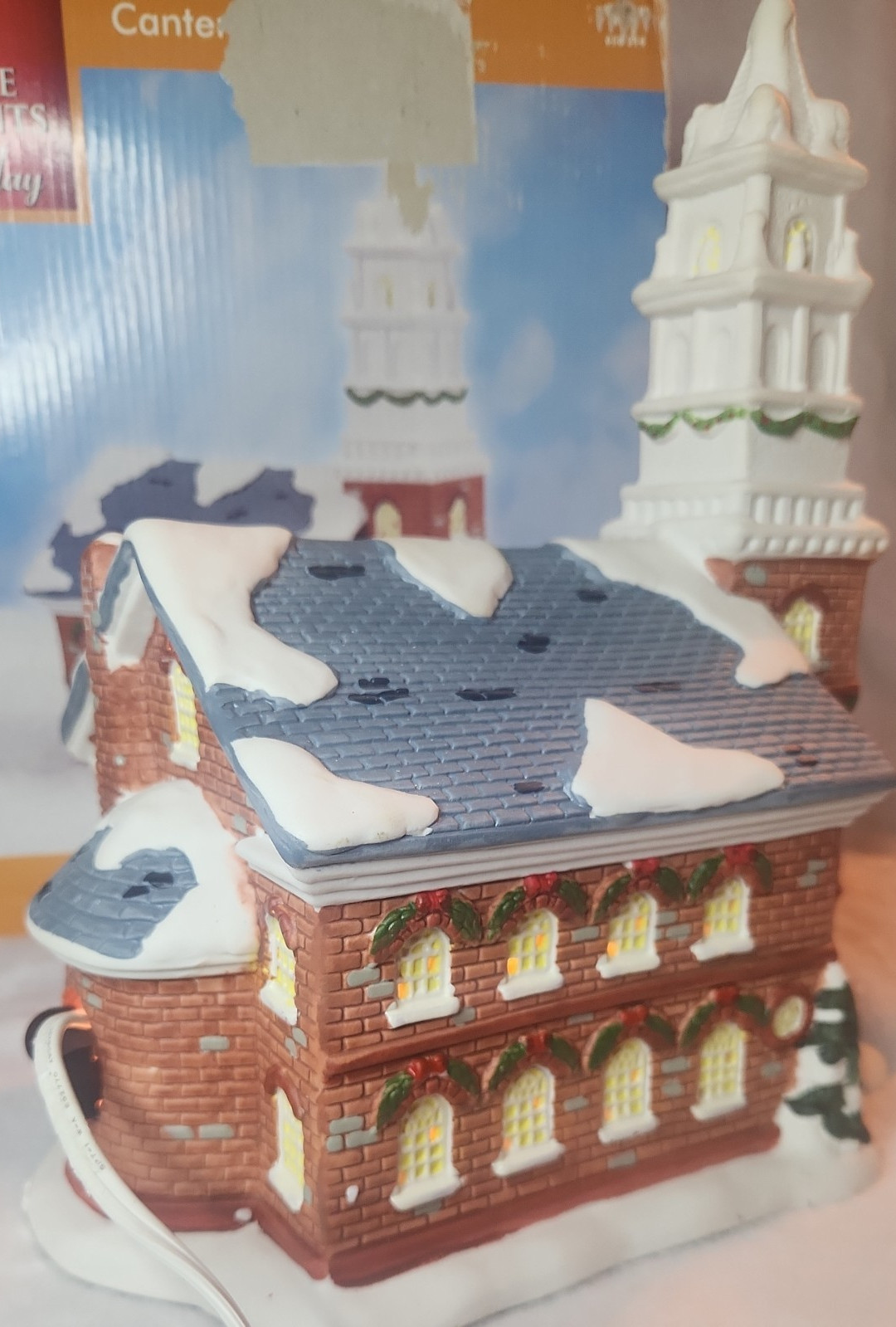 Canterbury Lane Home Accents by Home Depot “Cathedral” Christmas Village IOB