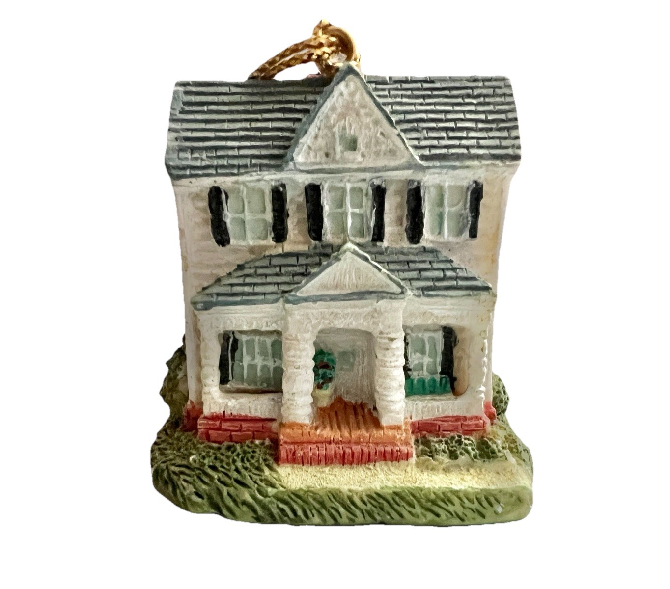 Culley’s 1995 Pebbles House 1.75″ Ornament Mini Village Holiday Collectible