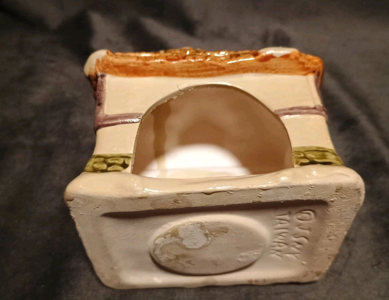 Dickens Village FACTORY Tea light Candle Holder 4.5 ” Taiwan JSNY Christmas