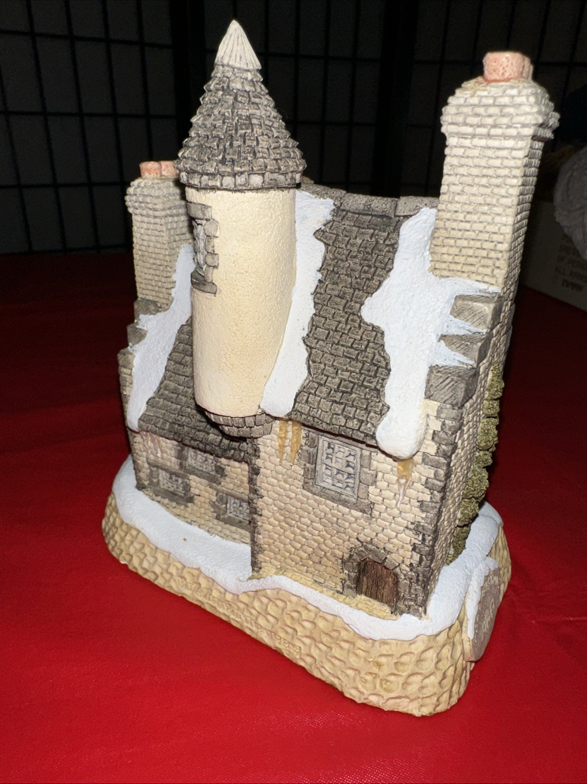 DAVID WINTER 1988 Cottage A Christmas In Scotland & Hogmanay Box & COA