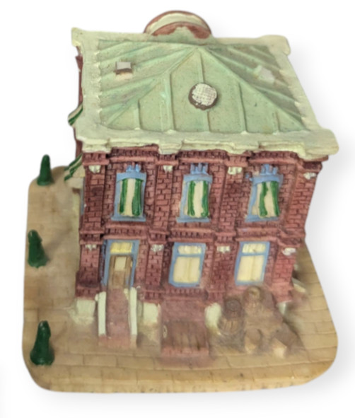Vintage 1993 International Resourcing Services Inc Resin Mini Houses Lot of 6