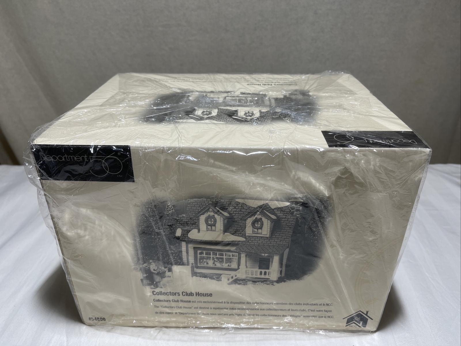 New Department 56 Collectors Club House #54800 with Box DEPT 56 SEALED