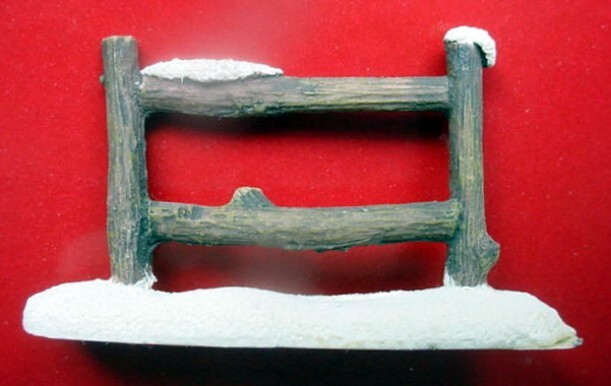St Nicholas Square Split Rail Fence 4 Piece set
