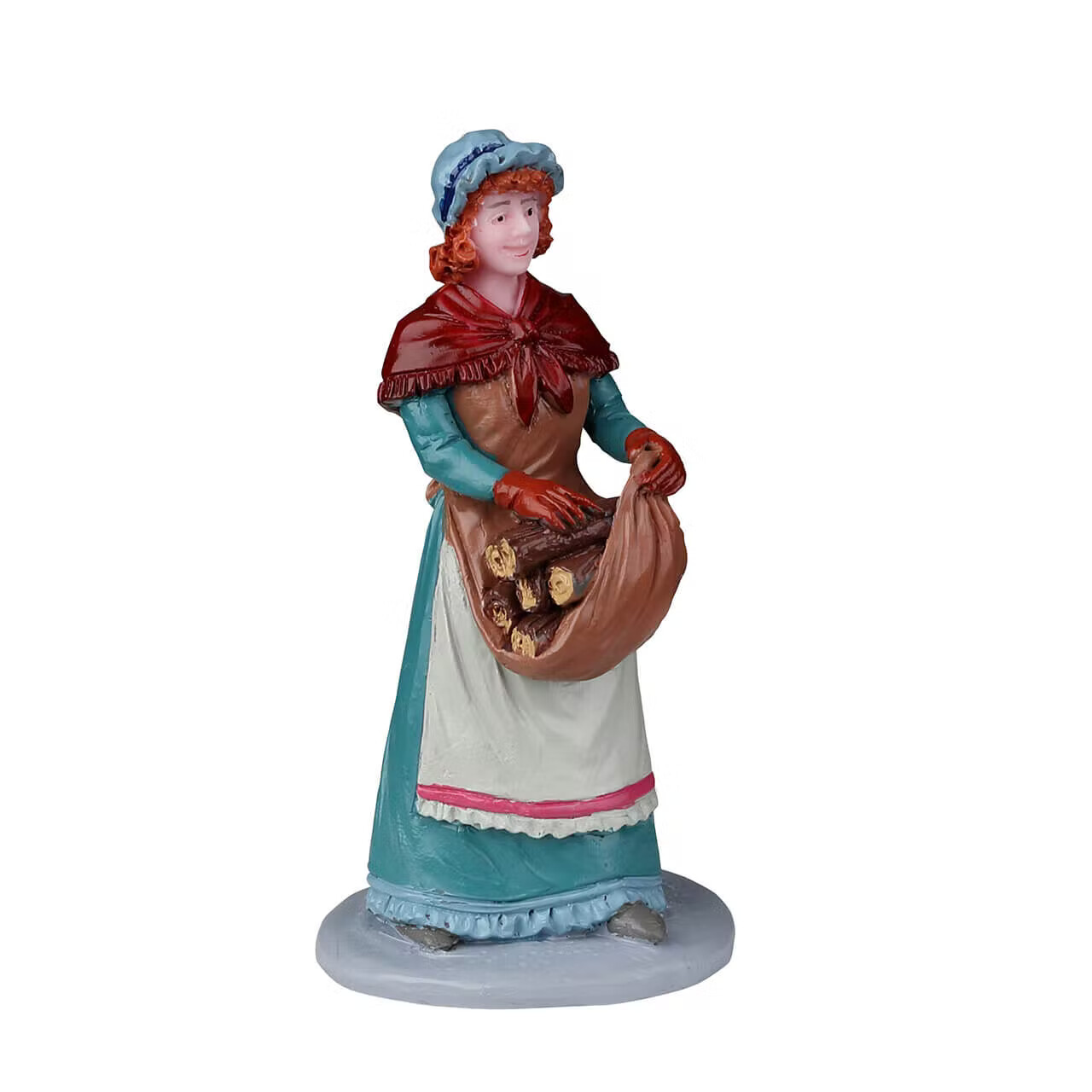 Lemax 2022 Wood For The Fire Caddington Village #22114 Quaint Charming Resident