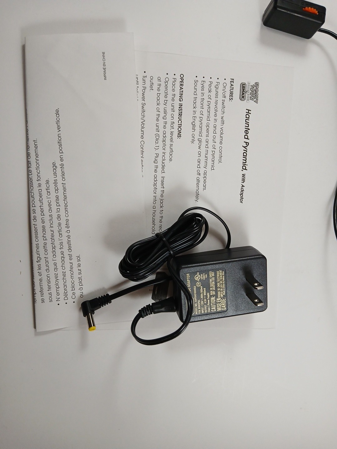 2008 Lemax Spooky Town Haunted Pyramid 84770 For Parts AS IS