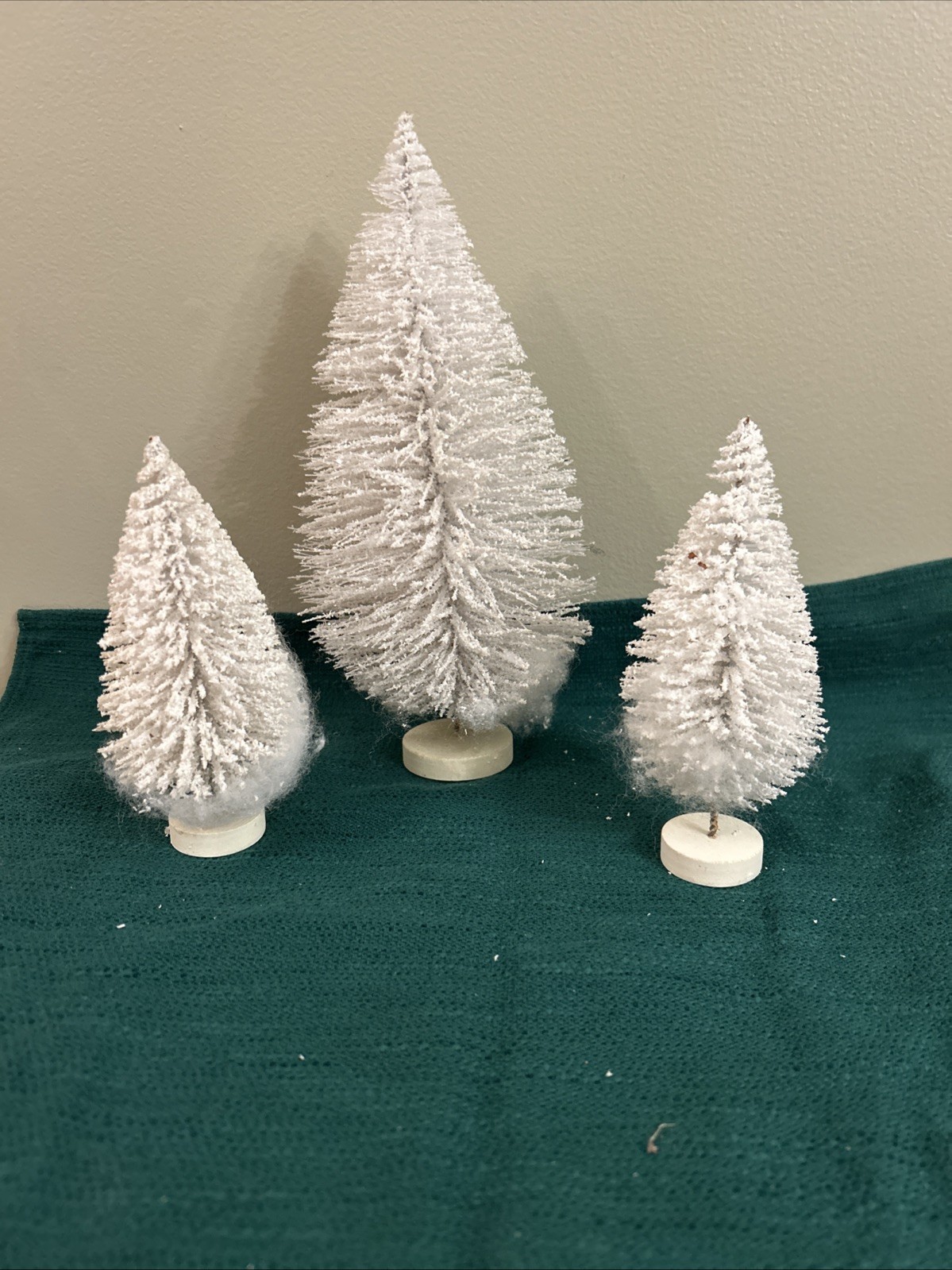 Dept 56 Vintage Set of 3 Village Arctic Pines #5260-8 Department 56