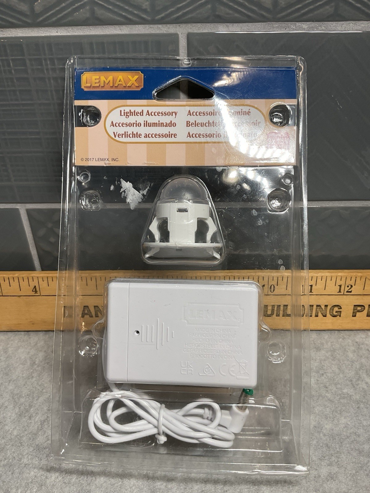 NEW Lemax Lighted Accessory Replacement Battery Light For Village