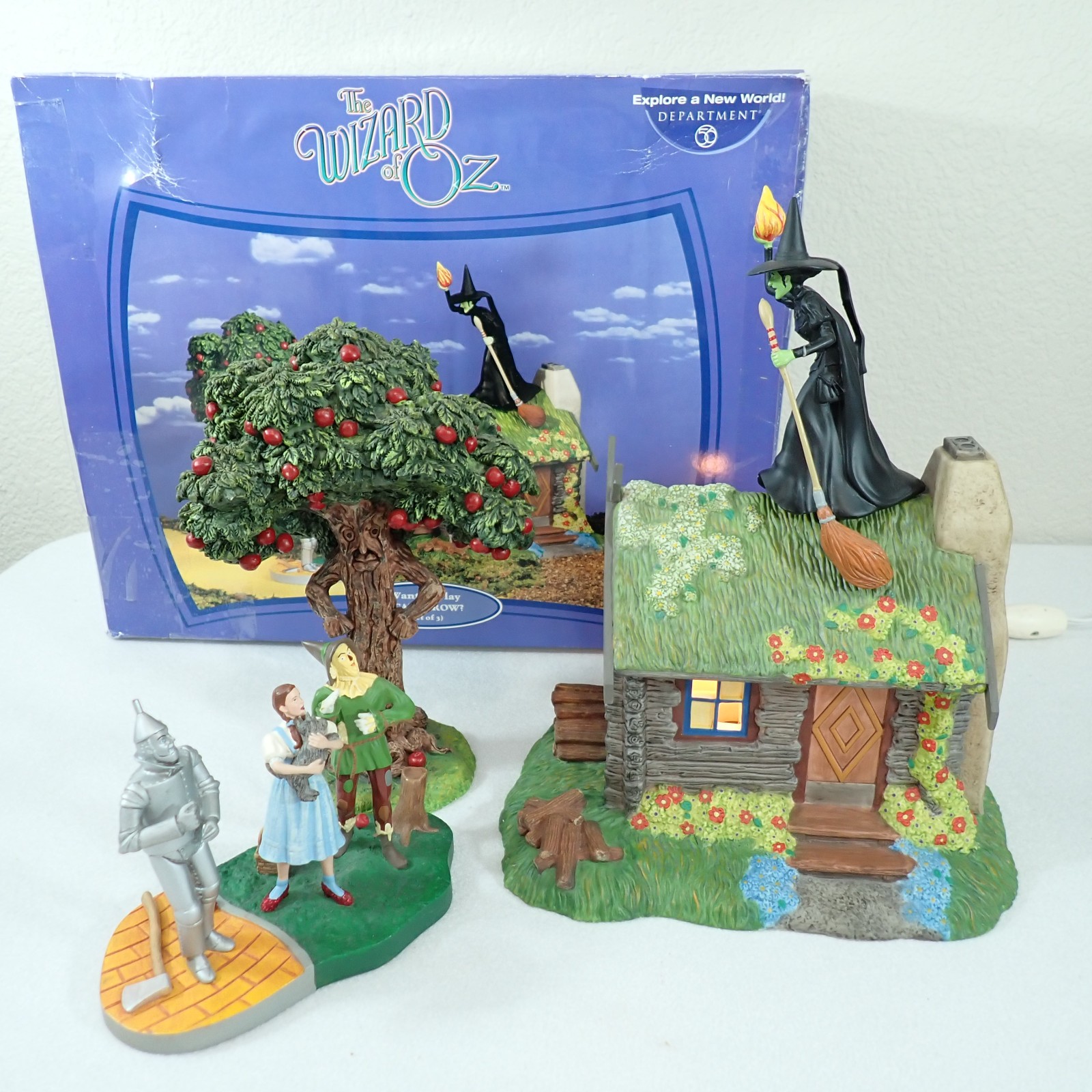 Vintage Dept 56 Wizard of Oz Want To Play Scarecrow 56.59351 w/Box No Foam