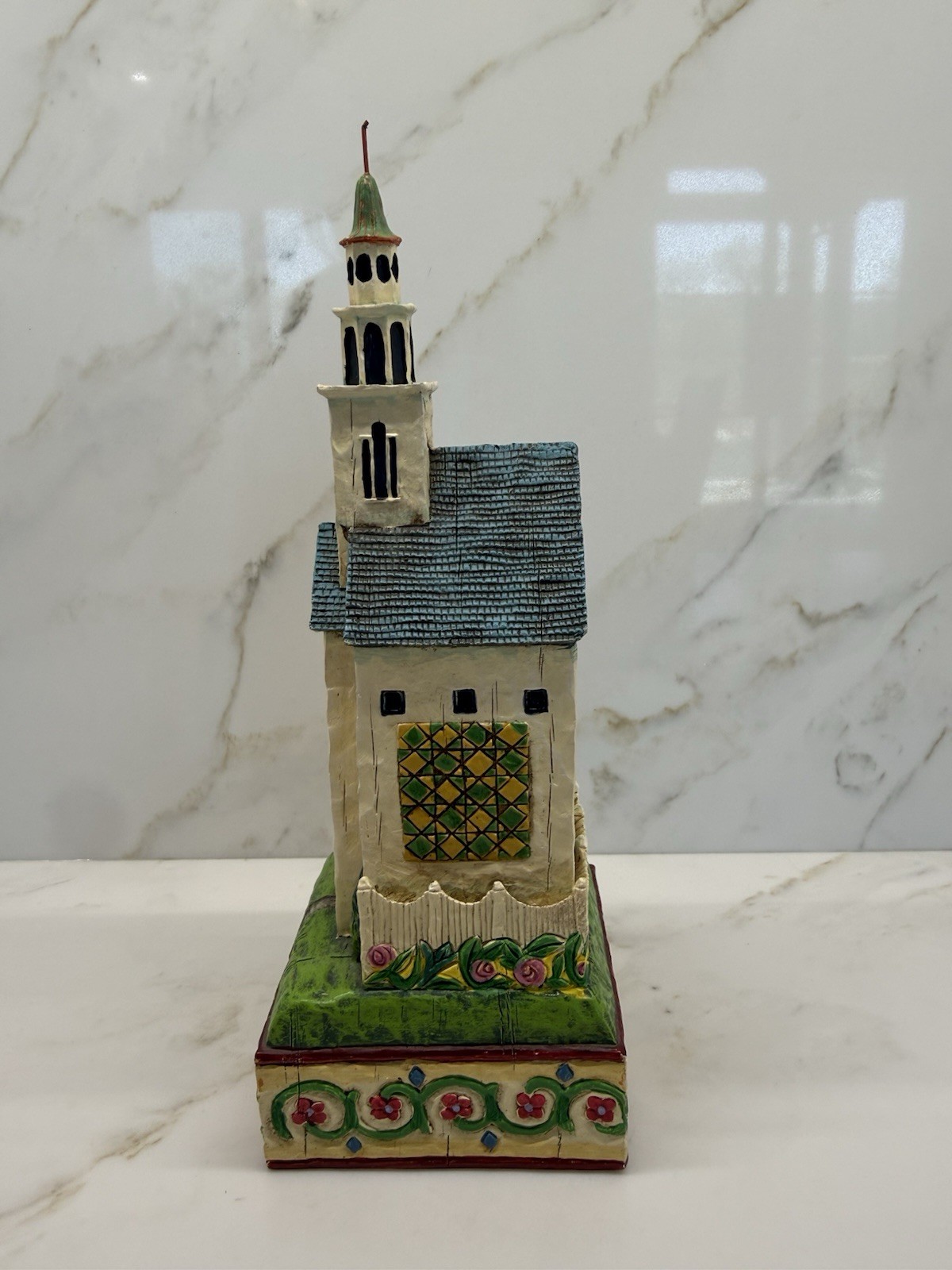 Heartwood Creek by Jim Shore Church Village Resin 2004 Folk Art
