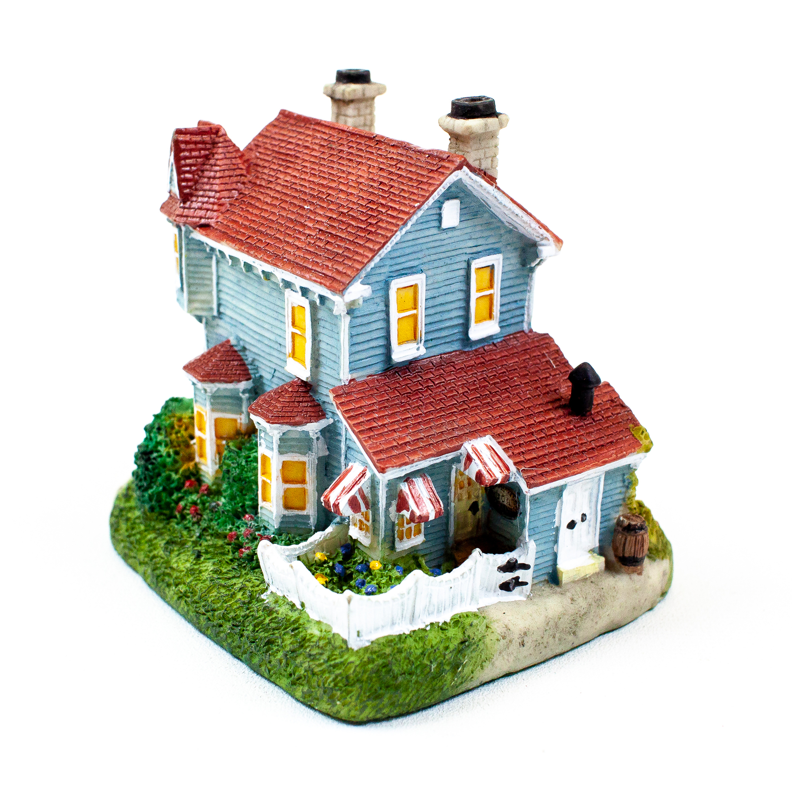 Liberty Falls Miniature Home of Seamstress Penney & Mountainview Church All in 1