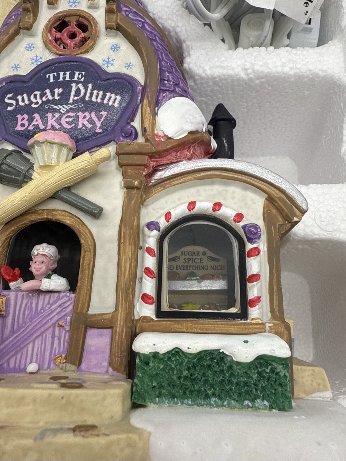 LEMAX Sugar Plum Bakery #95531 Christmas Village Ceramic House In Box 2019