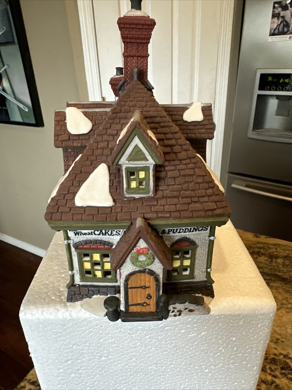 Department 56 Dickens Village Series Wm. Wheat Cakes & Puddings 5808-4