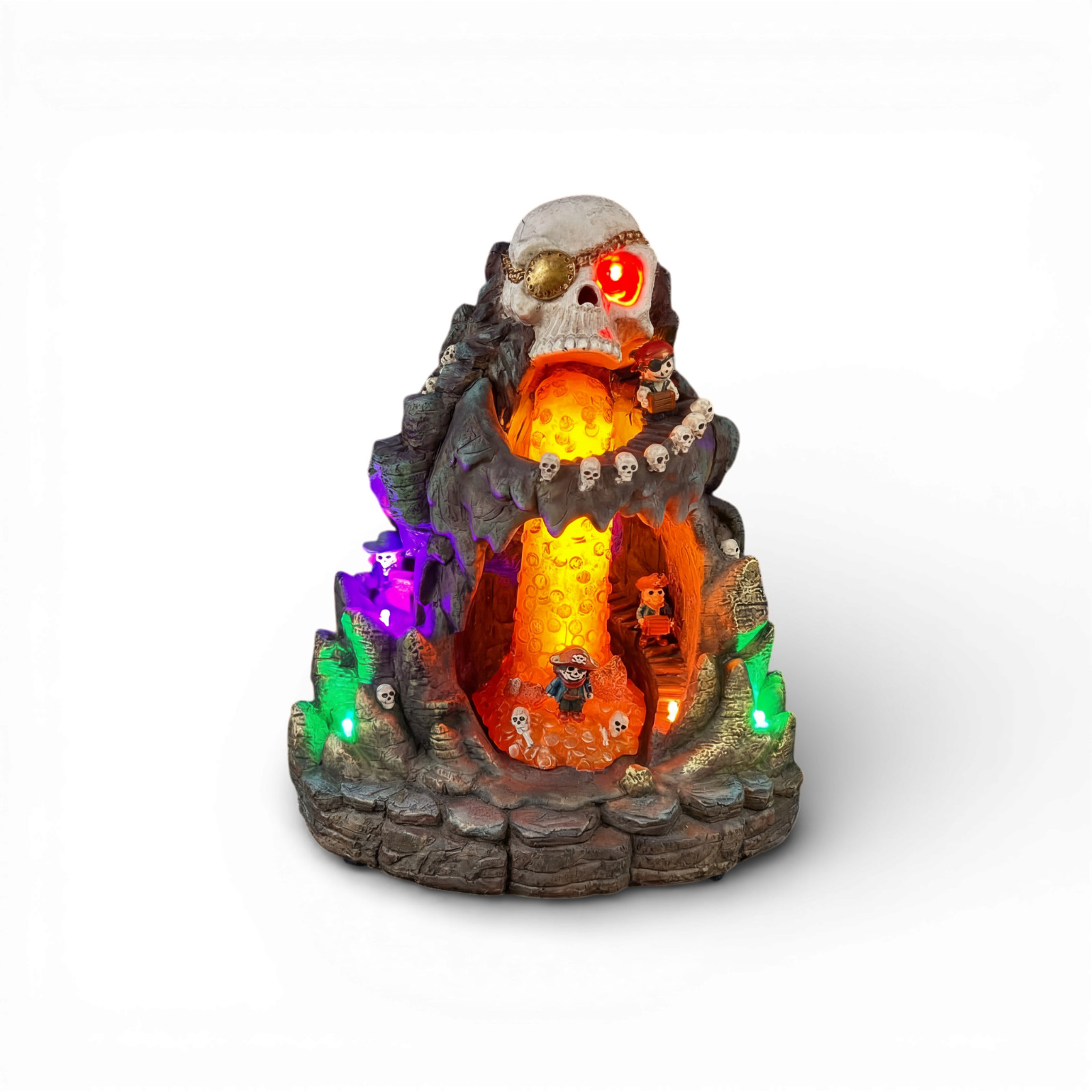Home Treasure Falls – Lighted Halloween Village Piece