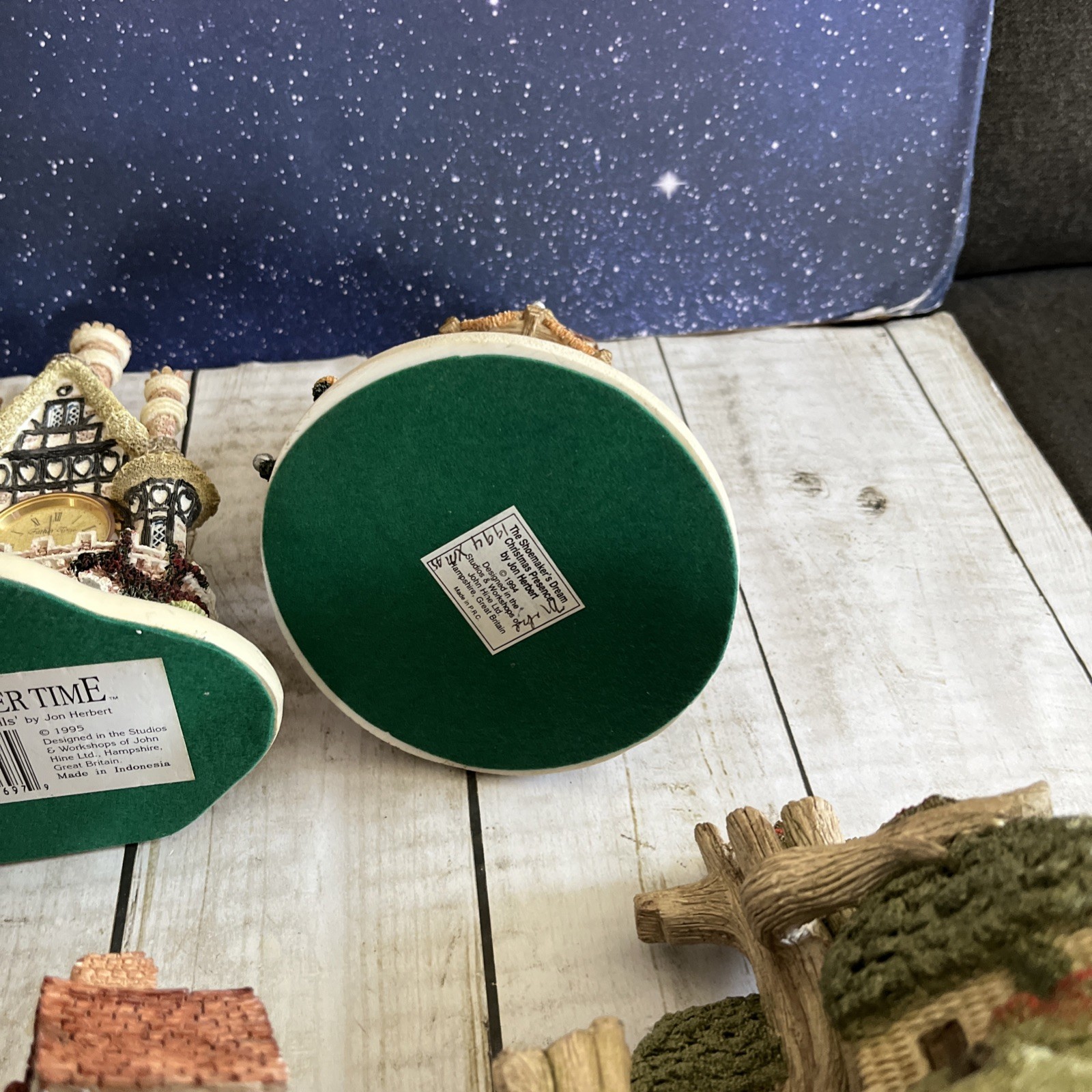 VTG Lot Of 10 David Winter & Others Village Cottages Pieces 1980’s- 1990’s