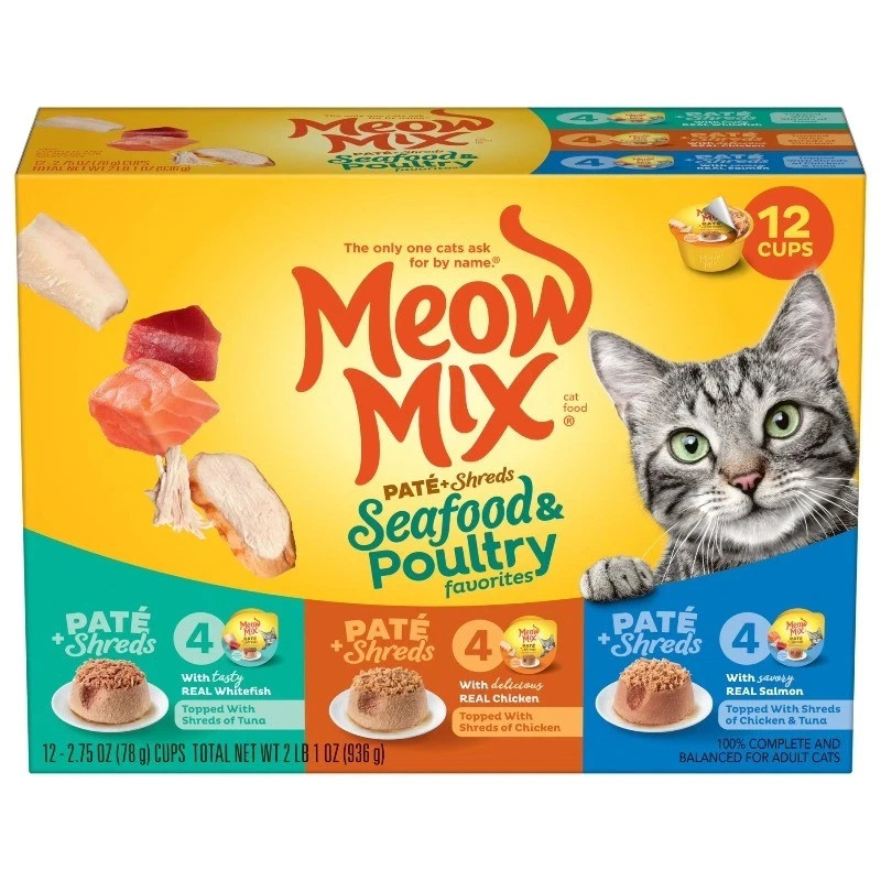 Meow mix seefood