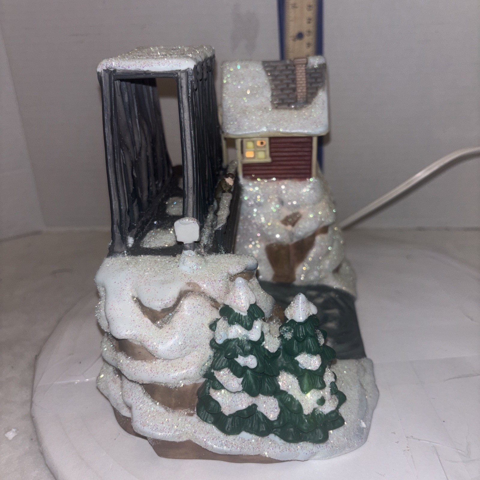 2003 Enesco It’s a Wonderful Life THE BEDFORD FALLS BRIDGE Series II Village