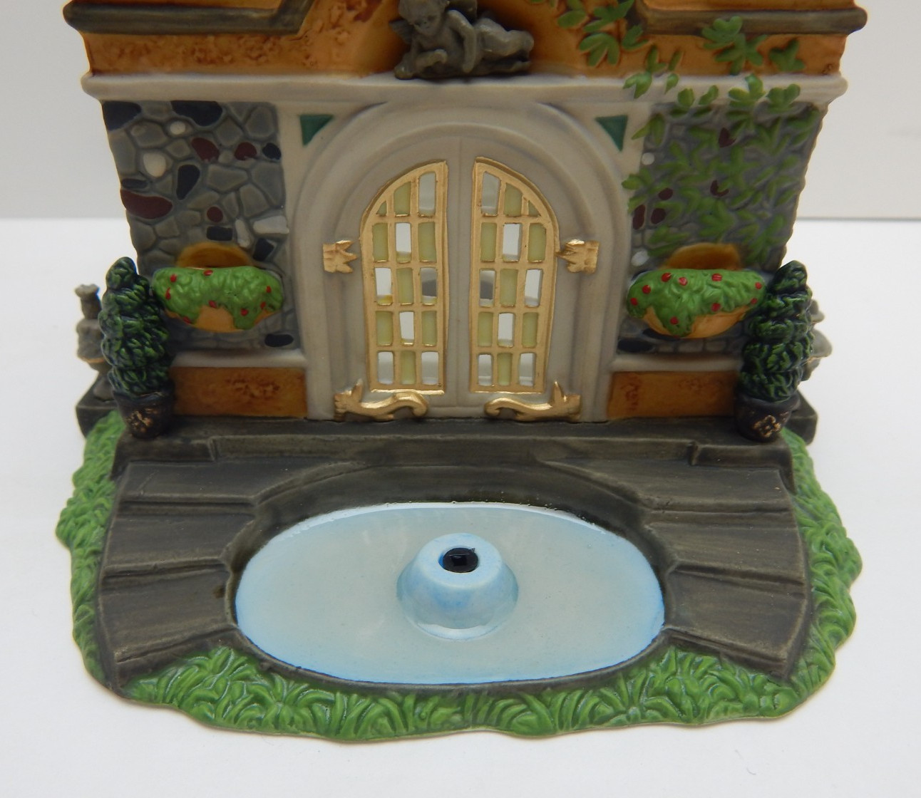 Dept 56 Dickens Village Lilycott Garden Conservatory #58447 w/Bx Missing Flower