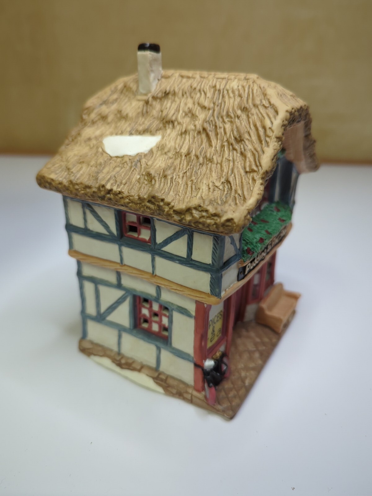 Vintage 1995 Seasonal Specialties Company Christmas Pudding & Pie Shop Ceramic