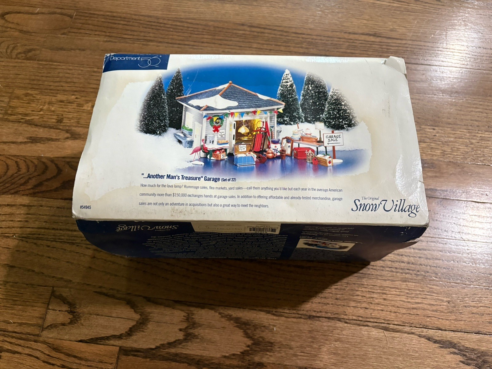 Department 56 “Another Man’s Treasure” Garage 22 Pcs 1999 Complete in Box #54945
