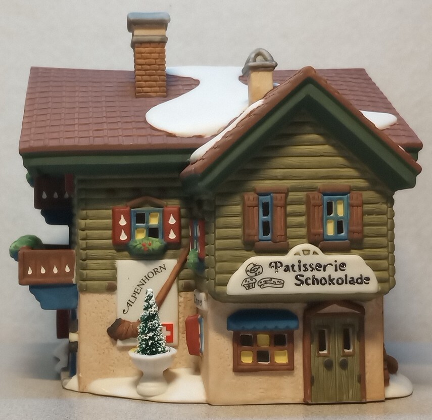 Dept 56 Alpine Village Christmas Sport Laden Heritage Series Department 56120