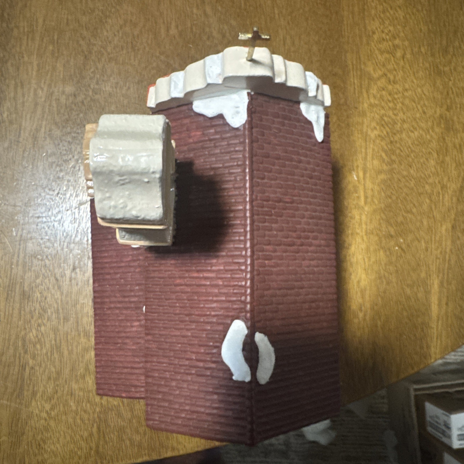 VTG 1990 Dept 56 Original Snow Village Spanish Mission Church 51155-1 Ceramic