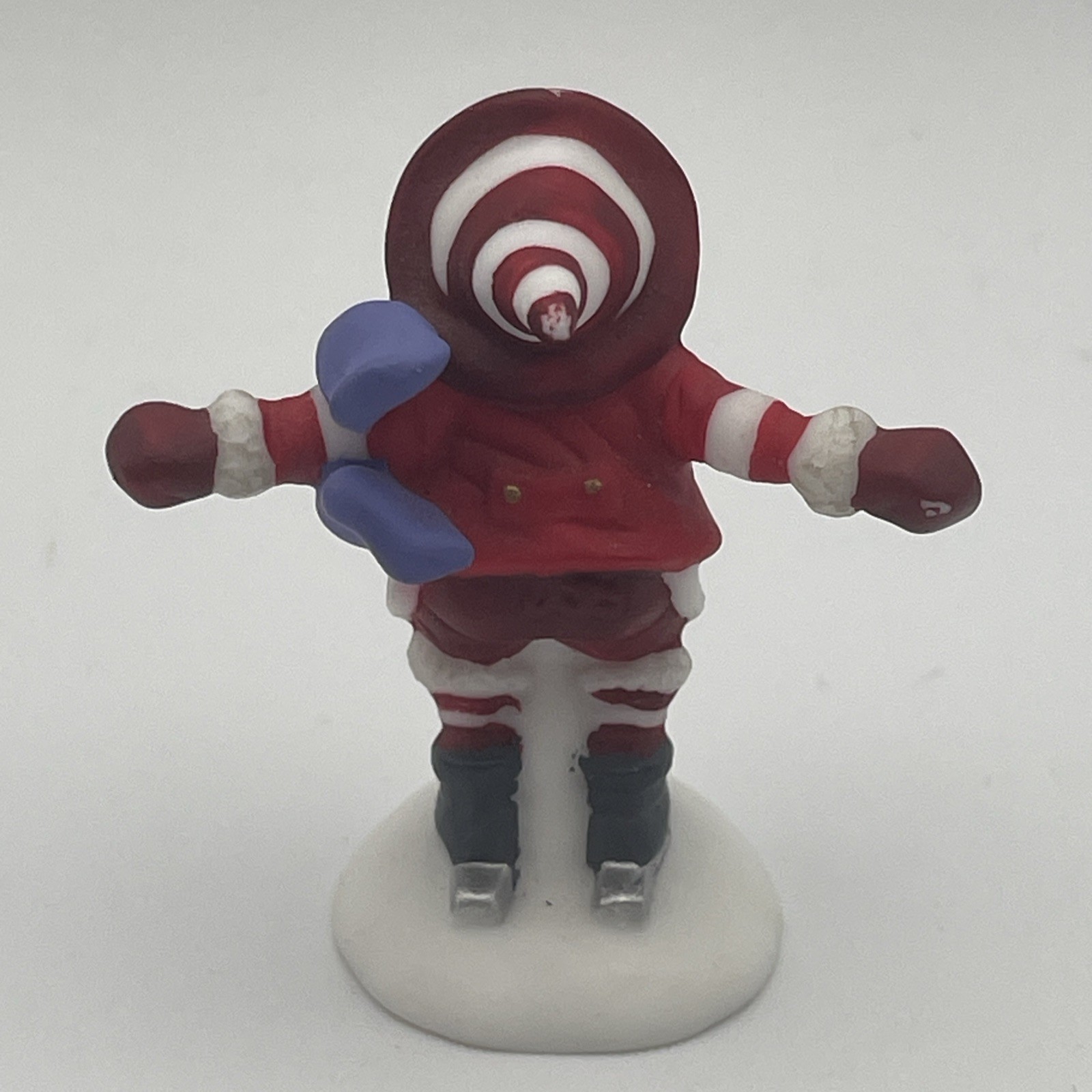 Dept 56 North Pole Peppermint Skating Party #81 Santa Skater Replacement