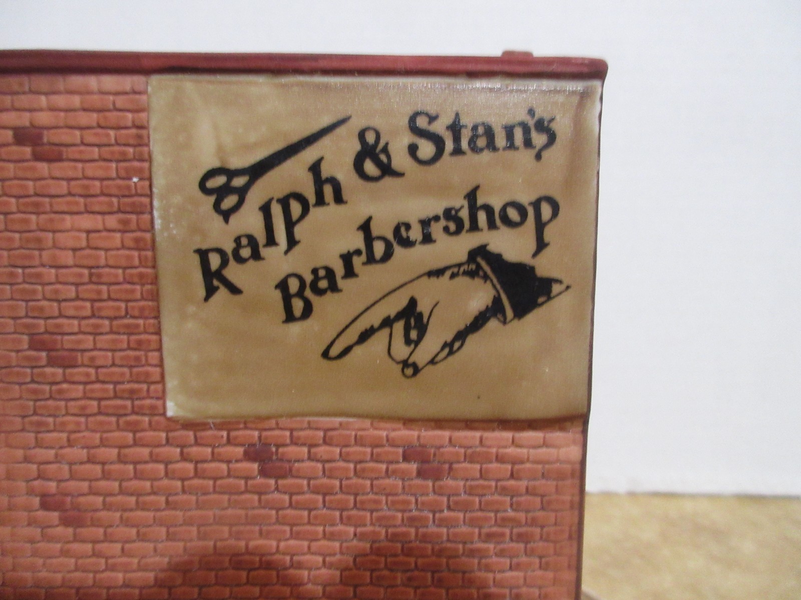 Dept. 56 Heritage Christmas In The City 1988 Variety Store & Barber Shop #5972-2
