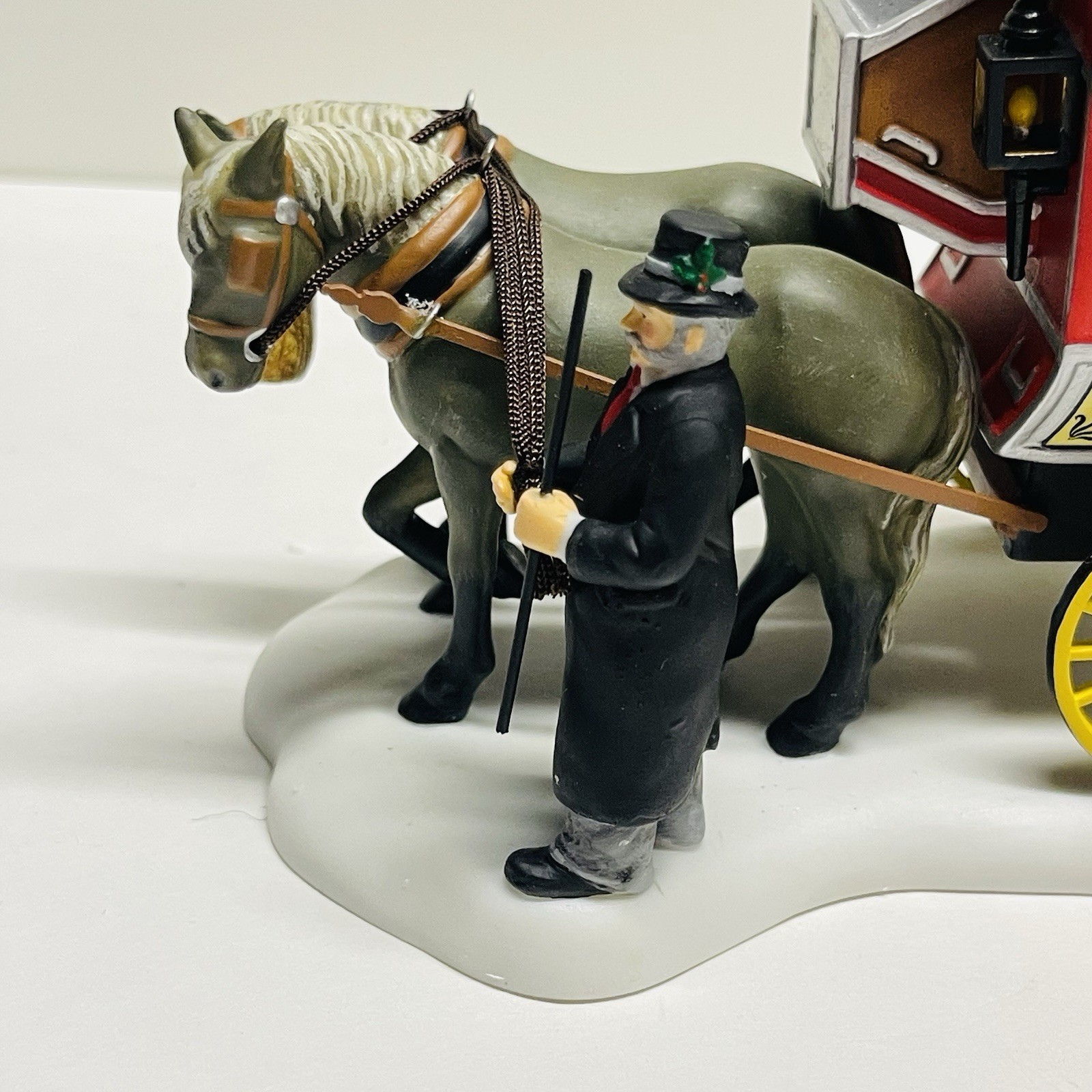 Department 56 Heritage Village Horse Drawn Omnibus Christmas Carriage Dickens