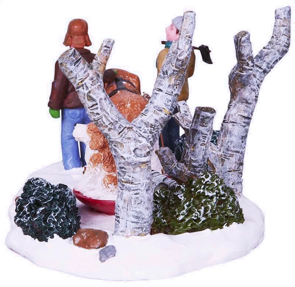 Lemax 2009 Mush! Holidays Seasons #93761 Christmas Village Table Pieces RETIRED