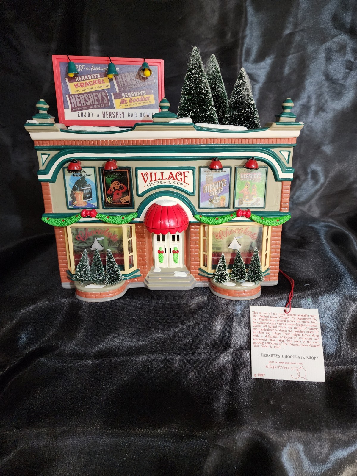Dept. 56 Snow Village “Hershey’s Chocolate Shop” #54913 RETIRED Item#428