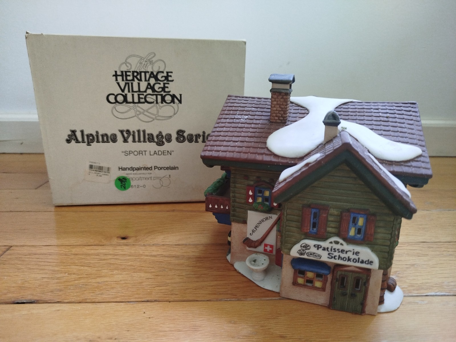 Dept 56 Alpine Village Christmas Sport Laden Heritage Series Department 56120