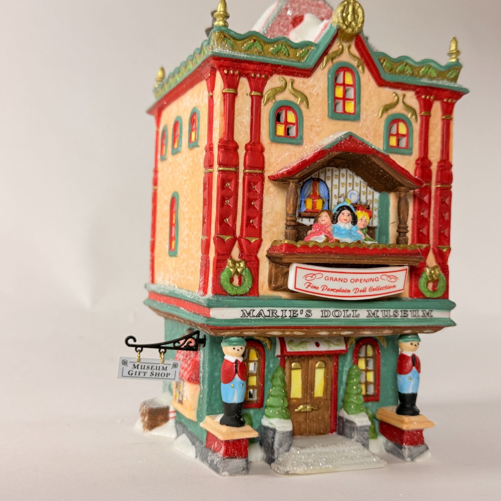 Vintage 1990’s Dept 56 North Pole Series Marie’s Doll Museum 56408