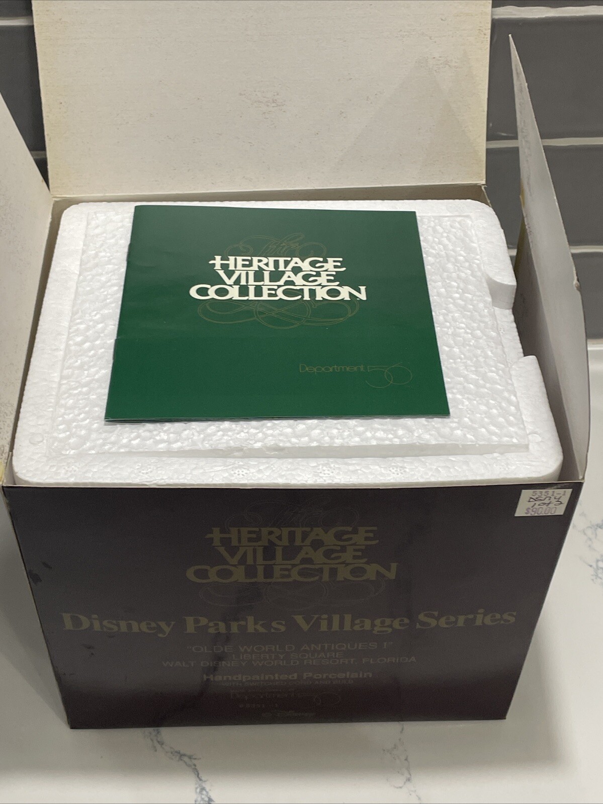 DEPT 56 DISNEY PARKS VILLAGE SERIES Olde World Antiques I #5351-1 IN BOX