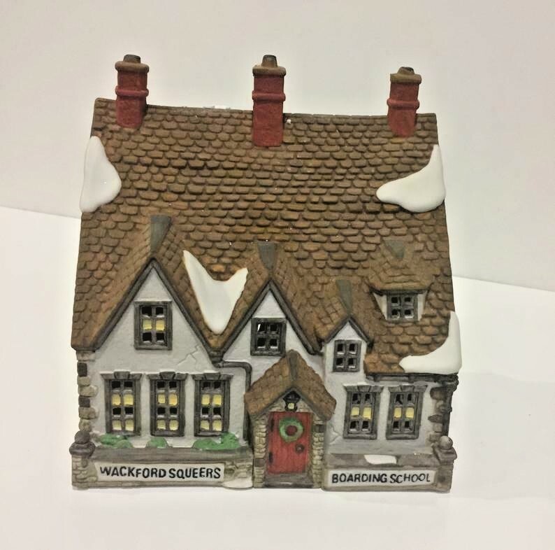 Dept. 56 Heritage Village Nicholas Nickleby Wackford Squeers Boarding School