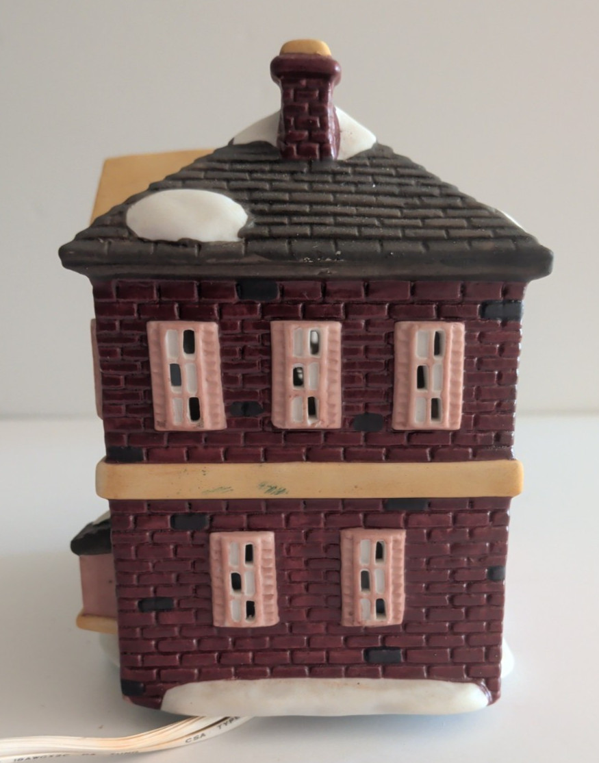 Christmas Village House “Scrooge & Marley’s Counting House” by Seymour Mann