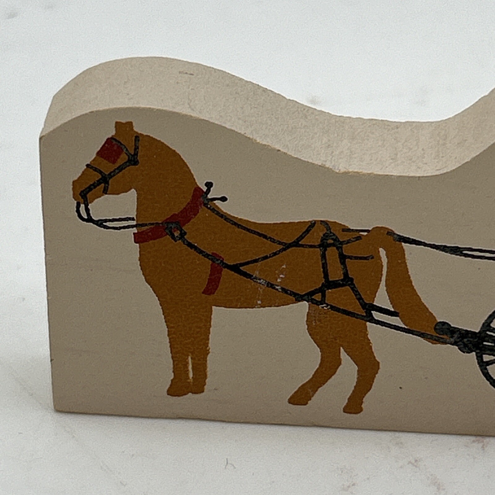 Veterinary hospital horse and buggy The Cat’s Meow Shelf Sitter Vtg Failen Jones