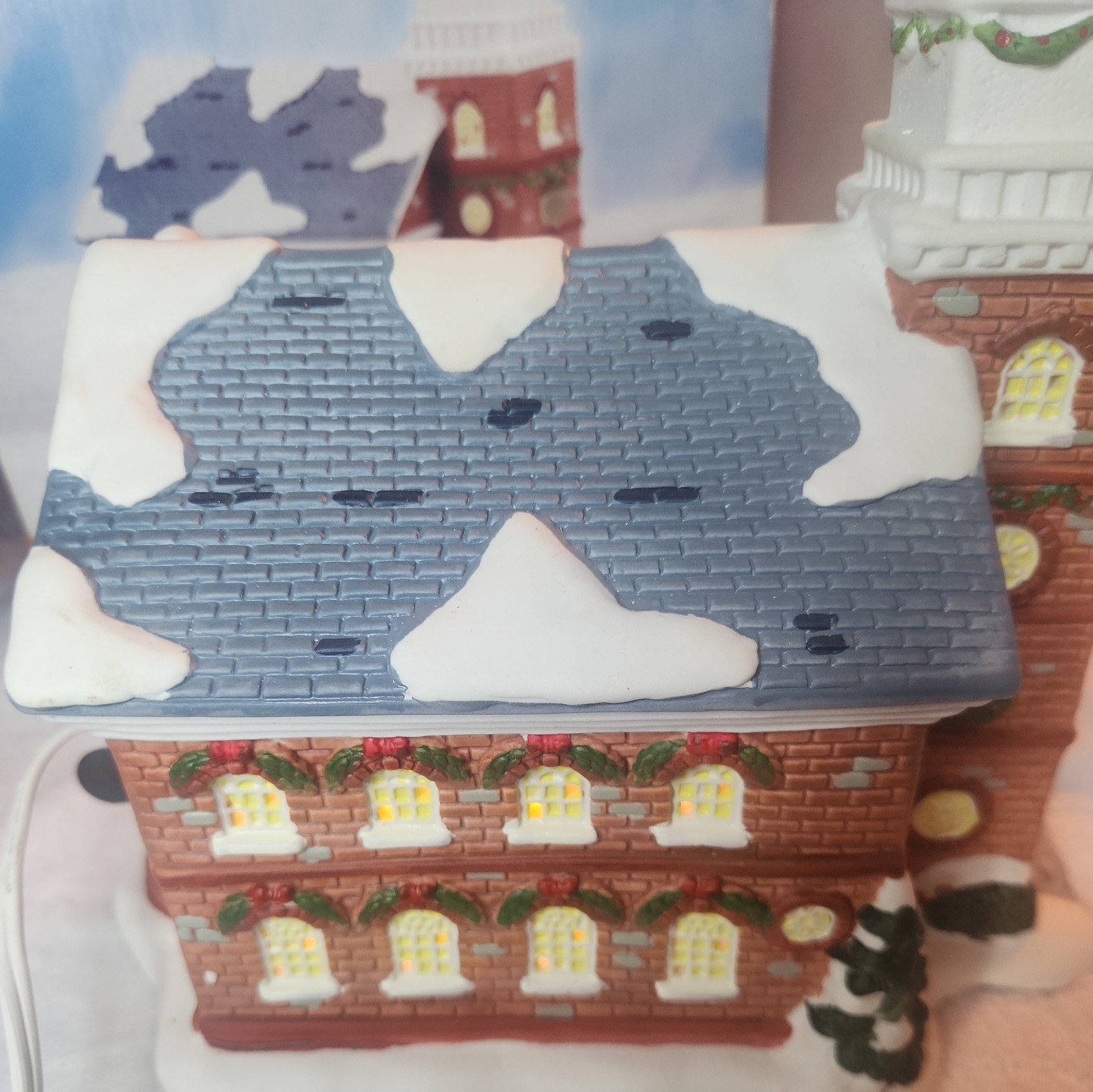 Canterbury Lane Home Accents by Home Depot “Cathedral” Christmas Village IOB